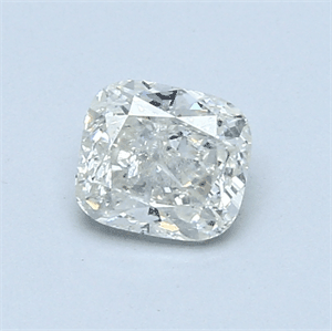 0.71 Carats, Cushion Diamond with  Cut, G Color, SI2 Clarity and Certified by EGL