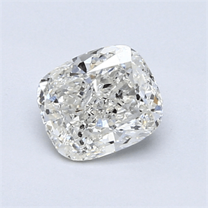 0.78 Carats, Cushion Diamond with  Cut, G Color, SI3 Clarity and Certified by EGL