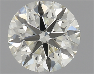 Picture of 0.51 Carats, Round Diamond with Excellent Cut, N Color, VS1 Clarity and Certified by GIA