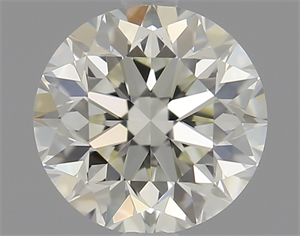 Picture of 0.51 Carats, Round Diamond with Very Good Cut, M Color, VVS1 Clarity and Certified by GIA