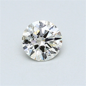 Picture of 0.44 Carats, Round Diamond with Excellent Cut, G Color, VVS1 Clarity and Certified by EGL