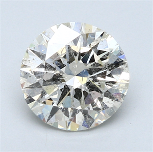 Picture of 2.00 Carats, Round Diamond with Excellent Cut, G Color, SI2 Clarity and Certified by EGL