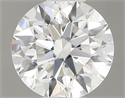 Natural Diamond 0.40 Carats, Round with Excellent Cut, G Color, VS2 Clarity and Certified by GIA