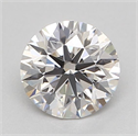 Natural Diamond 0.40 Carats, Round with Excellent Cut, H Color, VS1 Clarity and Certified by GIA