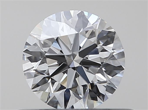 Picture of Natural Diamond 0.40 Carats, Round with Very Good Cut, E Color, VVS2 Clarity and Certified by GIA