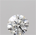 Natural Diamond 0.50 Carats, Round with Very Good Cut, I Color, VS2 Clarity and Certified by GIA