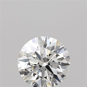 Picture of Natural Diamond 0.50 Carats, Round with Very Good Cut, I Color, VS2 Clarity and Certified by GIA