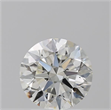 Natural Diamond 2.25 Carats, Round with Excellent Cut, J Color, VVS1 Clarity and Certified by GIA