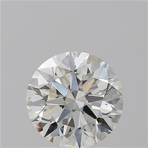 Picture of Natural Diamond 2.25 Carats, Round with Excellent Cut, J Color, VVS1 Clarity and Certified by GIA