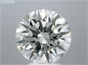 Natural Diamond 5.00 Carats, Round with Excellent Cut, I Color, VS1 Clarity and Certified by GIA