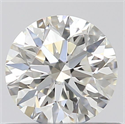 Natural Diamond 0.53 Carats, Round with Excellent Cut, I Color, SI1 Clarity and Certified by GIA