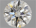 Natural Diamond 1.93 Carats, Round with Excellent Cut, J Color, VS1 Clarity and Certified by GIA