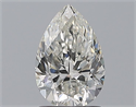 Natural Diamond 1.20 Carats, Pear with  Cut, H Color, VS2 Clarity and Certified by GIA