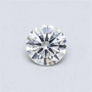 Picture of Natural Diamond 0.42 Carats, Round with Very Good Cut, G Color, SI2 Clarity and Certified by GIA