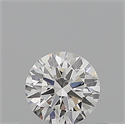 Natural Diamond 0.40 Carats, Round with Very Good Cut, F Color, VS2 Clarity and Certified by GIA