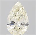 Natural Diamond 1.00 Carats, Pear with  Cut, I Color, VS1 Clarity and Certified by IGI