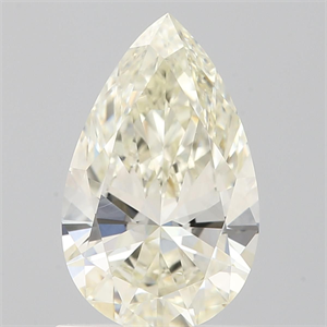 Picture of Natural Diamond 1.00 Carats, Pear with  Cut, I Color, VS1 Clarity and Certified by IGI