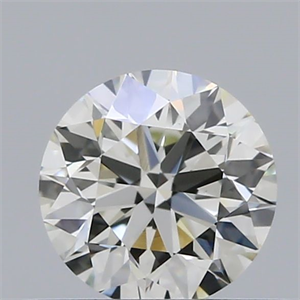 Picture of Natural Diamond 0.42 Carats, Round with Excellent Cut, H Color, VVS2 Clarity and Certified by IGI