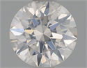 Natural Diamond 0.54 Carats, Round with Excellent Cut, G Color, SI2 Clarity and Certified by GIA