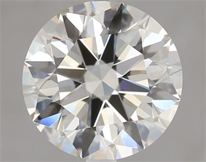 Picture of Natural Diamond 2.00 Carats, Round with Excellent Cut, J Color, SI1 Clarity and Certified by GIA