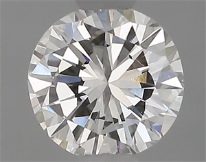 Picture of Natural Diamond 0.46 Carats, Round with Good Cut, H Color, VS1 Clarity and Certified by IGI