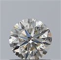 Natural Diamond 0.60 Carats, Round with Very Good Cut, K Color, VS1 Clarity and Certified by IGI