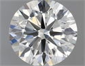 Natural Diamond 0.45 Carats, Round with Excellent Cut, I Color, VS1 Clarity and Certified by IGI