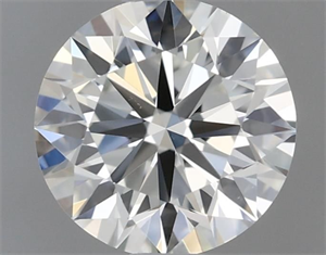 Picture of Natural Diamond 0.45 Carats, Round with Excellent Cut, I Color, VS1 Clarity and Certified by IGI