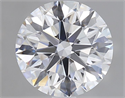 Natural Diamond 1.51 Carats, Round with Excellent Cut, D Color, VS1 Clarity and Certified by GIA