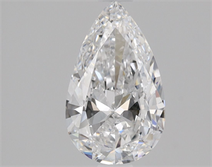 Picture of Natural Diamond 0.70 Carats, Pear with  Cut, D Color, VS2 Clarity and Certified by GIA