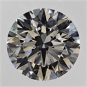 Natural Diamond 0.41 Carats, Round with Excellent Cut, F Color, SI2 Clarity and Certified by GIA