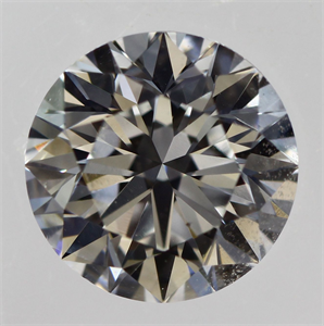 Picture of Natural Diamond 0.41 Carats, Round with Excellent Cut, F Color, SI2 Clarity and Certified by GIA