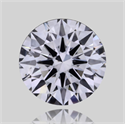 Natural Diamond 0.42 Carats, Round with Excellent Cut, I Color, SI2 Clarity and Certified by GIA