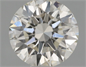 Natural Diamond 0.47 Carats, Round with Excellent Cut, H Color, SI1 Clarity and Certified by IGI