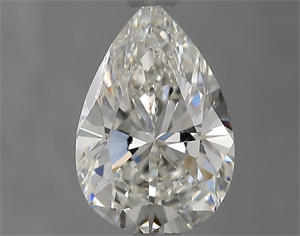 Picture of Natural Diamond 1.05 Carats, Pear with  Cut, H Color, I1 Clarity and Certified by GIA