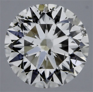 Picture of Natural Diamond 0.40 Carats, Round with Very Good Cut, E Color, SI2 Clarity and Certified by GIA