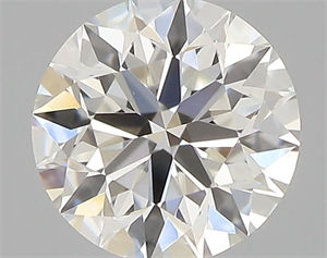 Picture of Natural Diamond 0.43 Carats, Round with Excellent Cut, G Color, VVS2 Clarity and Certified by GIA