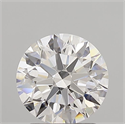 Natural Diamond 1.63 Carats, Round with Excellent Cut, E Color, VVS2 Clarity and Certified by GIA