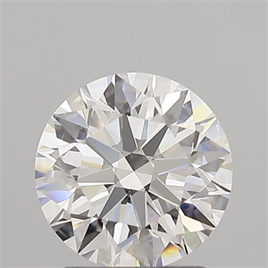 Picture of Natural Diamond 1.63 Carats, Round with Excellent Cut, E Color, VVS2 Clarity and Certified by GIA