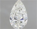 Natural Diamond 0.75 Carats, Pear with  Cut, I Color, VS2 Clarity and Certified by GIA