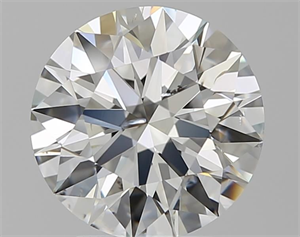 Picture of Natural Diamond 2.41 Carats, Round with Excellent Cut, I Color, SI1 Clarity and Certified by GIA