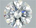 Natural Diamond 3.01 Carats, Round with Excellent Cut, I Color, SI2 Clarity and Certified by GIA