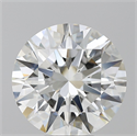 Natural Diamond 6.05 Carats, Round with Excellent Cut, H Color, VS1 Clarity and Certified by GIA