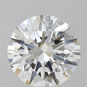 Picture of Natural Diamond 6.05 Carats, Round with Excellent Cut, H Color, VS1 Clarity and Certified by GIA