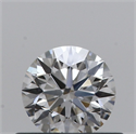 Natural Diamond 0.40 Carats, Round with Excellent Cut, I Color, VS2 Clarity and Certified by GIA