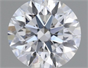 Natural Diamond 0.43 Carats, Round with Excellent Cut, H Color, SI2 Clarity and Certified by GIA