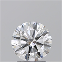 Natural Diamond 2.01 Carats, Round with Excellent Cut, D Color, IF Clarity and Certified by GIA