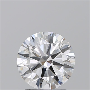 Picture of Natural Diamond 2.01 Carats, Round with Excellent Cut, D Color, IF Clarity and Certified by GIA