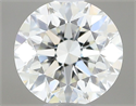 Natural Diamond 0.50 Carats, Round with Very Good Cut, I Color, VS1 Clarity and Certified by GIA