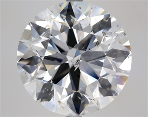 Picture of Natural Diamond 9.04 Carats, Round with Excellent Cut, F Color, SI2 Clarity and Certified by GIA